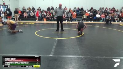 JV-9 lbs Round 2 - Kameron Barat Klimesh, Oelwein vs Aiden Zeien, New Hampton/Turkey Valley