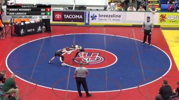 89 lbs Round Of 32 - Jojo LaRocco, Central York vs Jeremy McKinney, Souderton