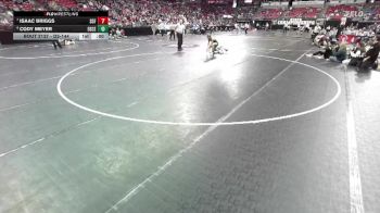 D2-144 lbs Cons. Round 1 - Cody Meyer, Osceola vs Isaac Briggs, Saint Croix Falls