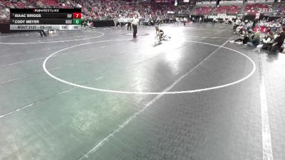 D2-144 lbs Cons. Round 1 - Cody Meyer, Osceola vs Isaac Briggs, Saint Croix Falls