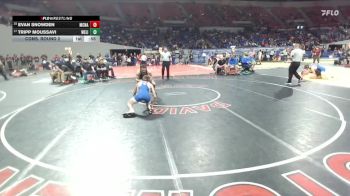 6A Boys 132 lbs Cons. Round 2 - Tripp Moussavi, West Linn Boys vs Evan Snowden, McNary Boys
