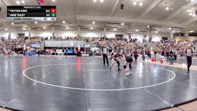 Girls 138 lbs Cons. Round 1 - Payton King, Riverdale High School vs Jade Tuley, Cumberland Co. High School