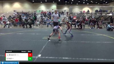 56 lbs Round 2 - Joseph Brown Iii, Indiana Outlaws vs Victoria Holt, Birch Run