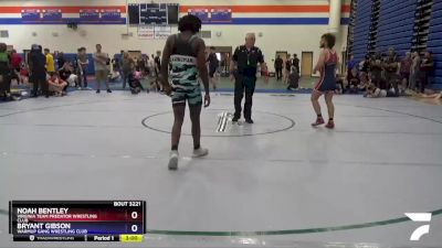 145 lbs Cons. Round 3 - Bryant Gibson, Warmup Gang Wrestling Club vs Noah Bentley, Virginia Team Predator Wrestling Club