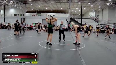 165 lbs Round 5 (8 Team) - Angelo McKeddy, Pocono Regional WC vs Robert Mahar, New England Gold