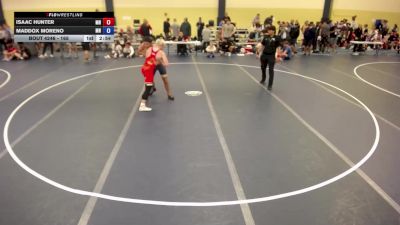 175 lbs Cons. Round 1 - Isaac Hunter, MN vs Maddox Moreno, MN