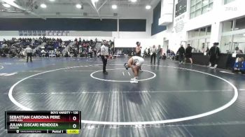 126 lbs Cons. Round 6 - Sebastian Cardona Perez, Santa Ana vs Julian (Oscar) Mendoza, Servite