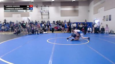 144 lbs Quarters - Landon Conover, Sublime Wrestling Academy vs Corbinian Hendricks, East Idaho Elite Wrestling Club