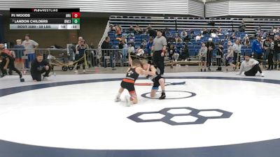 58 lbs Cons. Semis - PJ Woods, Apex Wrestling Academy vs Landon Childers, Delta Wrestling Club Inc.