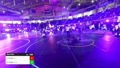 70 lbs Quarterfinal - Deshawn Doyle, Valley Bad Boys vs Brody Coats, Bear Cave WC