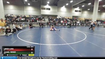 132 lbs Cons. Semi - Daniel Heiser, WI vs Jayce Luna, IA