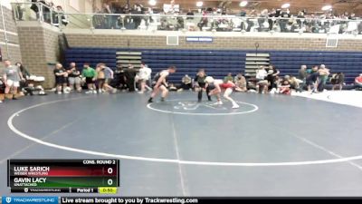 170 lbs Cons. Round 2 - Luke Sarich, Weiser Wrestling vs Gavin Lacy, Unattached