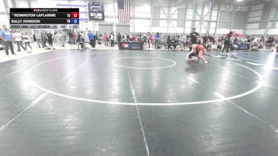 U17 Women - 73 lbs Cons. Round 5 - Remington LaFlamme, TX vs Sally Johnson, TN