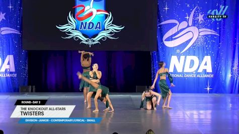 The Knockout All-Stars - Twisters [2025 Junior - Contemporary/Lyrical - Small Day 2] 2025 NDA All-Star National Championship