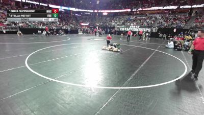 138 lbs Semis - Stella Pettitt, Freedom vs Erika Sleznikow, Marshfield