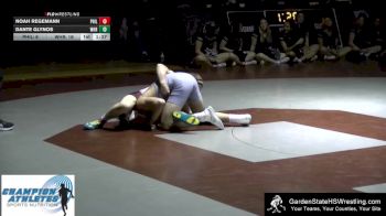 126 lbs Noah Regemann, Phillipsburg vs Dante Glynos, Watchung Hills Regional