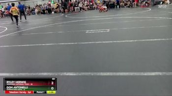 60 lbs Round 1 (4 Team) - Ryley Herwig, Warhawk National Team vs Dom Antonelli, Springford Rams