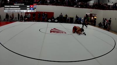 70 kg Champ. Round 1 - Ethan Fernandez, Spartan Combat RTC/ Titan Mercury Wrestling Club (TMWC) vs Cade Wirnsberger, Buffalo Valley Regional Training Center