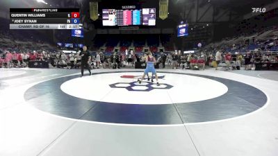 100 lbs Champ. Rd Of 16 - Quentin Williams, IL vs Joey Synan, PA