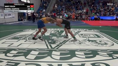 141 lbs Cons. Round 3 - Darrell Nanpuya, Cal Poly Humboldt vs Mikey Folch, CSU Bakersfield