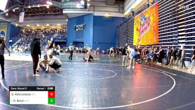 175 lbs Cons. Round 2 - Gavin Boyd, Mercersburg Academy vs Grayson Abbruzesse, Don Bosco Prep