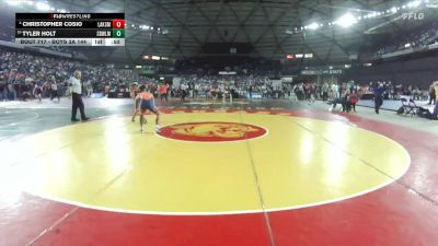 Boys 3A 144 lbs Cons. Round 4 - Tyler Holt, Sedro-Woolley vs Christopher Cosio, Lakes