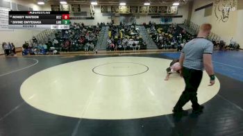 190 lbs Round 2 - Divine OnyeJiaka, Richardson Lake Highlands vs Rowdy Watson, Belton