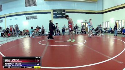 175 lbs Semifinal - Elijah Carter, Highland Wrestling Club vs Jeremiah Drake, Indy West Wrestling Club