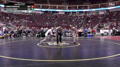 145 lbs First Round - Jared Gonzalez, Notre Dame GP vs Dalton Perry, Central Mountain
