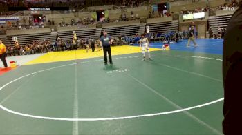 93 lbs Placement (4 Team) - Cash Salinas, Westfield vs Branlin Hollnagel, LSH (LeSueur/Henderson)