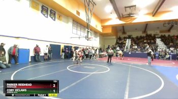 113 lbs Round 5 - Cory McLaws, Joseph City vs PARKER REIDHEAD, Mogollon