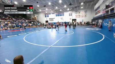 171 lbs Cons. Round 1 - Jayden Tenbear, Gering Middle School vs Martin Tucker, Dean Morgan