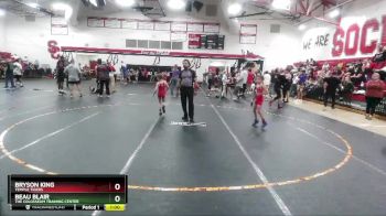 50-55-60 Round 3 - Bryson King, Temple Tigers vs Beau Blair, The Colosseum Training Center