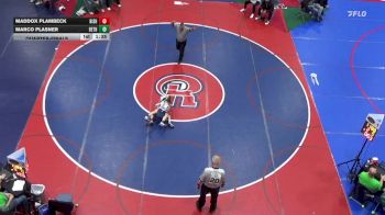 89 lbs Quarterfinal - Maddox Plambeck, Bishop McCort vs Marco Plasner, Bethlehem Catholic