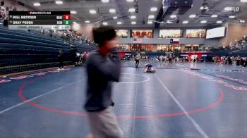 150 lbs Cons. Round 5 - Gray Peden, Episcopal High School- Houston (TX) vs Will Metzger, Brentwood Academy