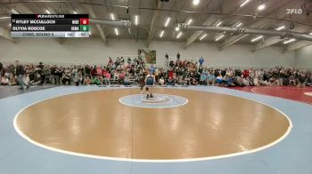 130 lbs Cons. Round 6 - Olyvia Roscoe, Kelly Walsh vs Ryley McCulloch, Widefield