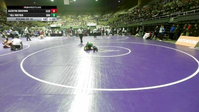 152 lbs Round Of 16 - Austin Brown, Clovis West vs Eli Reyes, Kingsburg