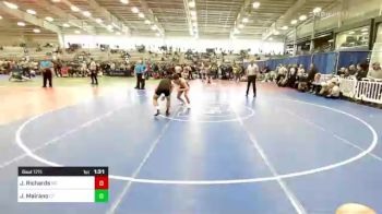132 lbs Semifinal - JT Richards, NC vs John Mairano, CT