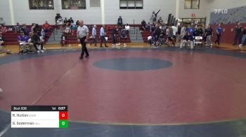 150 lbs Consi Of 16 #2 - Robert Hutton, Christian Brothers vs Sam Soderman, The Hill School