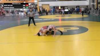 141White lbs Rr Rnd 2 - Nate Taylor, Penn vs Hunter Gould, Lock Haven