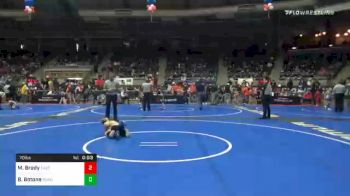 70 lbs Prelims - Michael Brady, East Coast Bandits vs Blake Botone, Anadarko Youth Wrestling