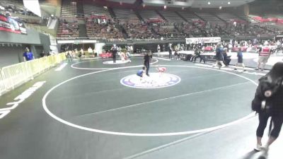 45 lbs 7th Place Match - Penelope Carrillo, Visalia Pioneers Wrestling vs Xander Licea