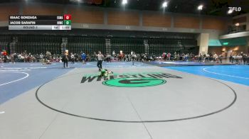 70-71 lbs Round 3 - Jacob Sarafin, Nor-Cal Inferno Wrestling Club vs Isaac Gonzaga, Elk Grove Wrestling Academy