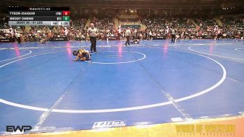 61 lbs Round Of 16 - Tyson Joaquin, Elite Force Wrestling Club vs Brody Owens, WTC