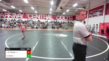 149 lbs Champ. Round 1 - Alec Peralta, Southern Illinois-Edwardsville vs Daniel Sheen, Indiana