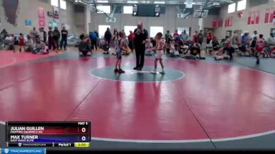 56 lbs Round 2 - Julian Guillen, Fighting Squirrels WC vs Max Turner, East Idaho Elite