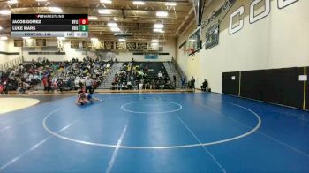 144 lbs Round 1 - Luke Mars, Frisco vs Jacob Gomez, Wylie