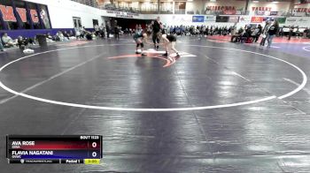 117 lbs Cons. Round 7 - Flavia Nagatani, GVWC vs Ava Rose, Iowa