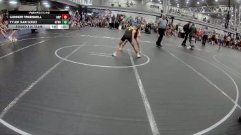 76 lbs Round 4 (6 Team) - Tyler San Souci, CTWHALE ORCA vs Connor Truesdell, OMP