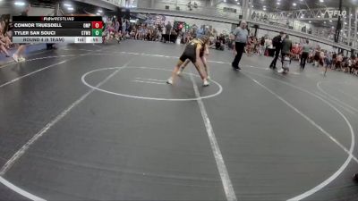 76 lbs Round 4 (6 Team) - Tyler San Souci, CTWHALE ORCA vs Connor Truesdell, OMP